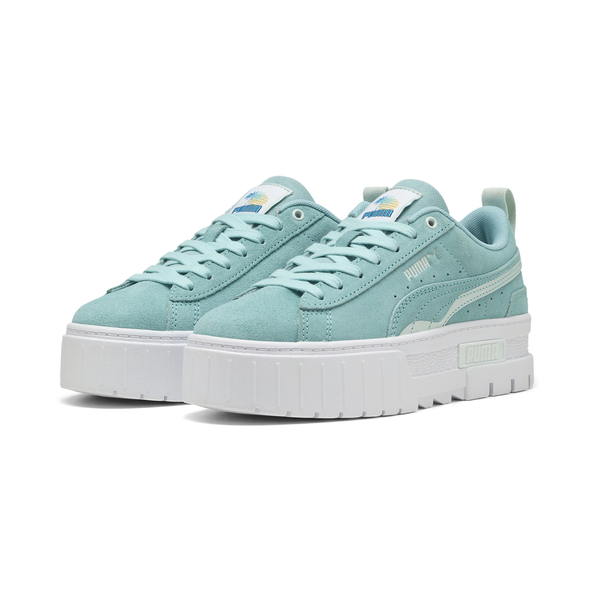 PUMA Mayze Sunbathers sneakers voor Dames, Maat 37,5 thumbnail 6