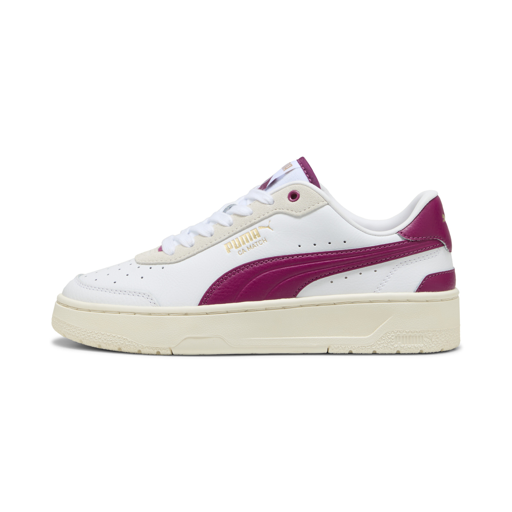 PUMA CA Match Court sneakers voor Dames, Wit, Maat 42