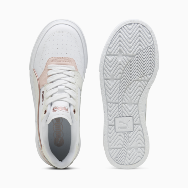 Cali Court Luxe Sneakers Women, PUMA White-Frosted Ivory, large-MEX