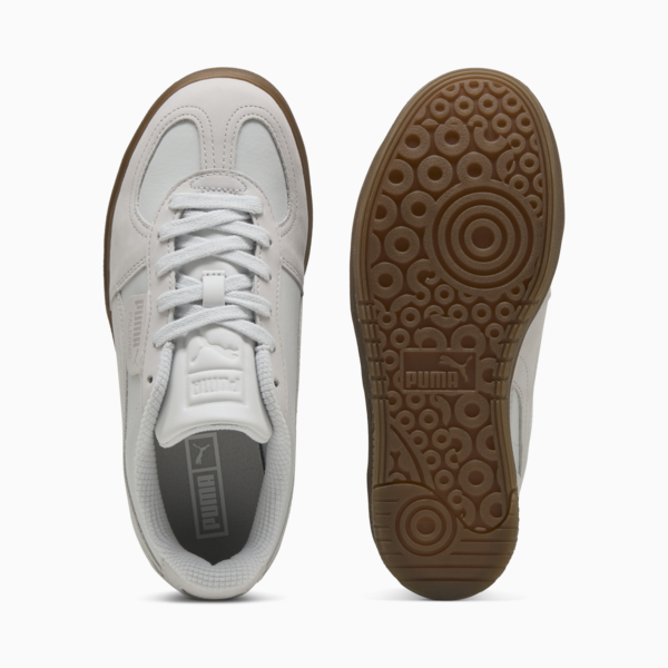 Tenis Palermo Elevata Premium para mujer, Feather Gray-Haute Coffee, large-MEX