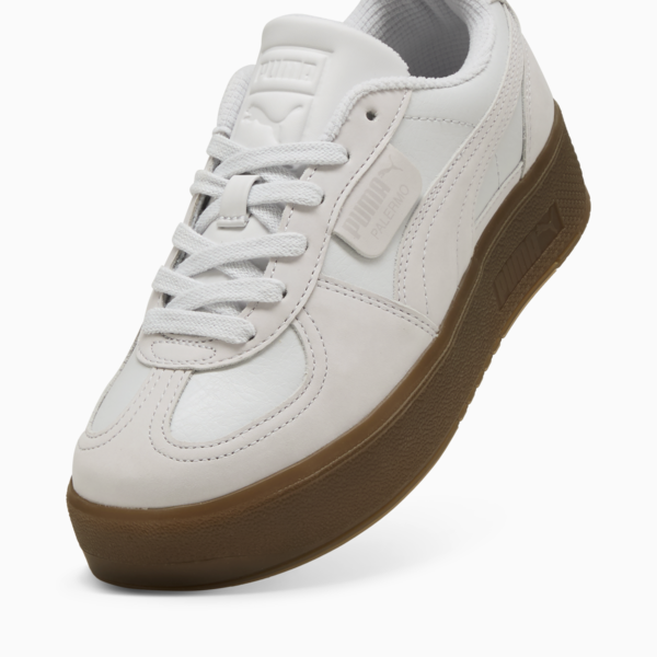 Tenis Palermo Elevata Premium para mujer, Feather Gray-Haute Coffee, large-MEX