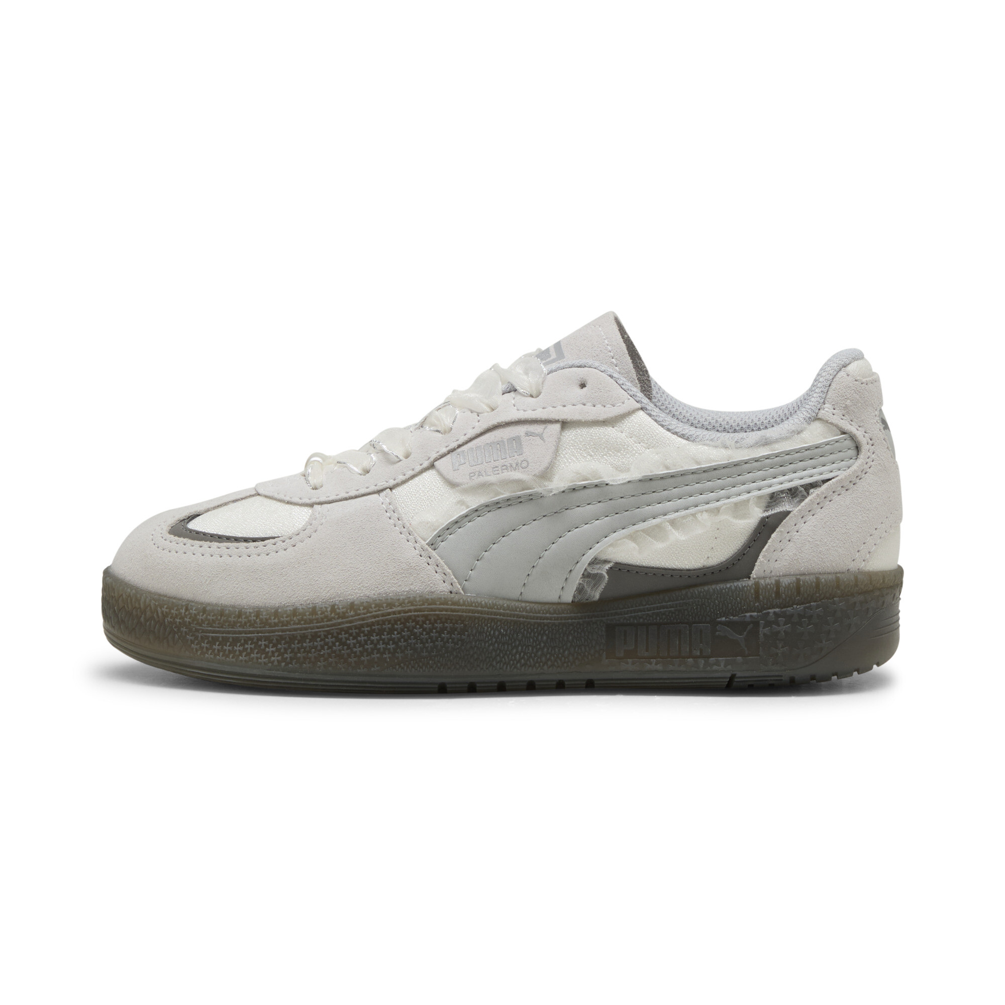 Puma Palermo Moda Glam Athletics Sneakers Damen Schuhe | Mit Colorful | Feather Gray/Shadow Gray | Größe: 37