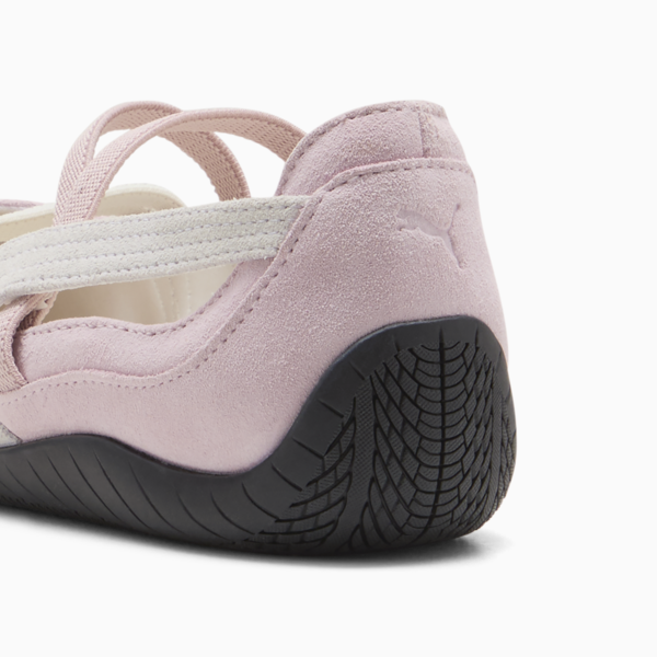 Chatitas Speedcat Gamuza para mujer, Whisp Of Pink-PUMA White-Warm White, large-ARG
