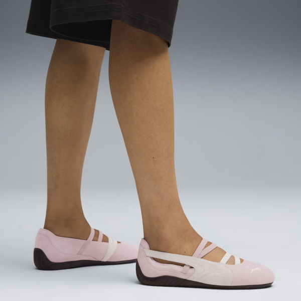 Chatitas Speedcat Gamuza para mujer, Whisp Of Pink-PUMA White-Warm White, large-ARG