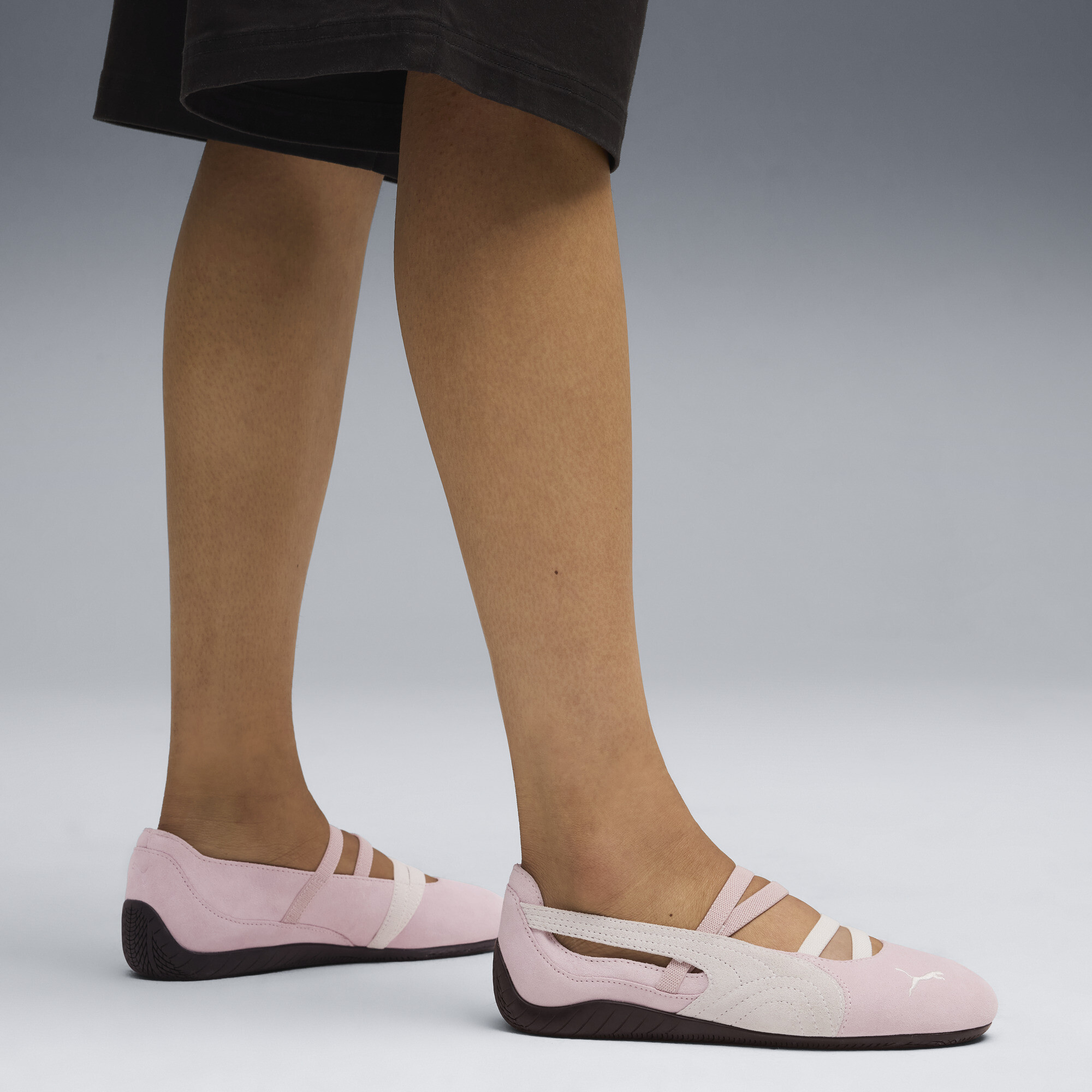 PUMA Speedcat Suede ballerina's voor Dames, Roze/Wit, Maat 35,5 thumbnail 8