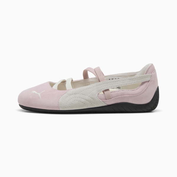 Balerinas Speedcat Gamuza para mujer, Whisp Of Pink-PUMA White-Warm White, large-MEX