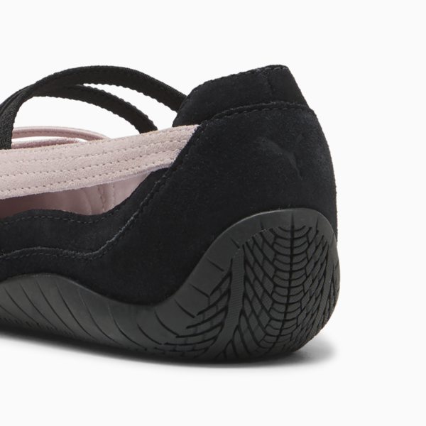 Balerinas Speedcat Gamuza para mujer, PUMA Black-Mauve Mist, large-MEX