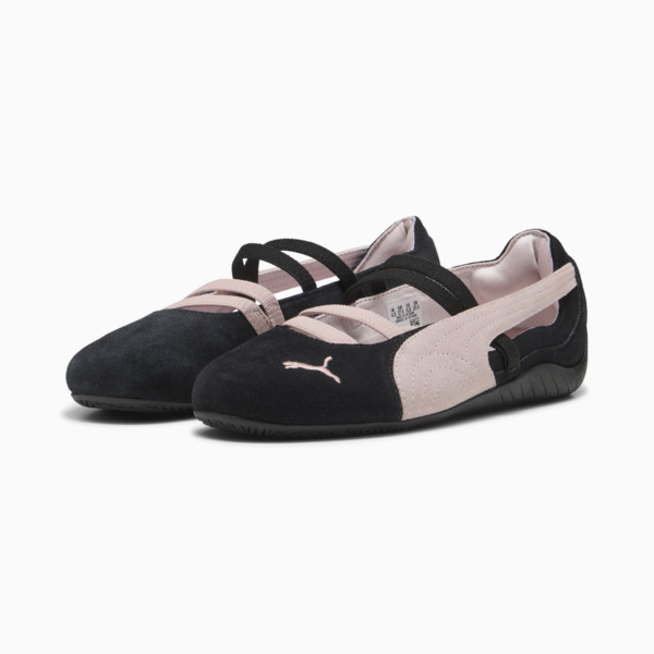 Speedcat Suede Ballet Shoes Women, PUMA Black-Mauve Mist, large-ZAF