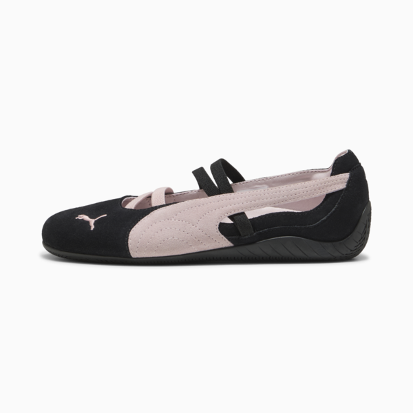 Speedcat Suede Ballet Shoes Women, PUMA Black-Mauve Mist, large-ZAF