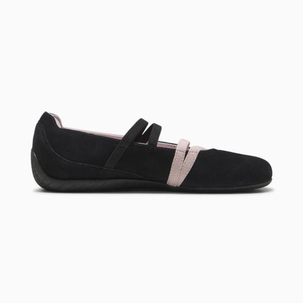 Speedcat Suede Ballet Shoes Women, PUMA Black-Mauve Mist, large-ZAF