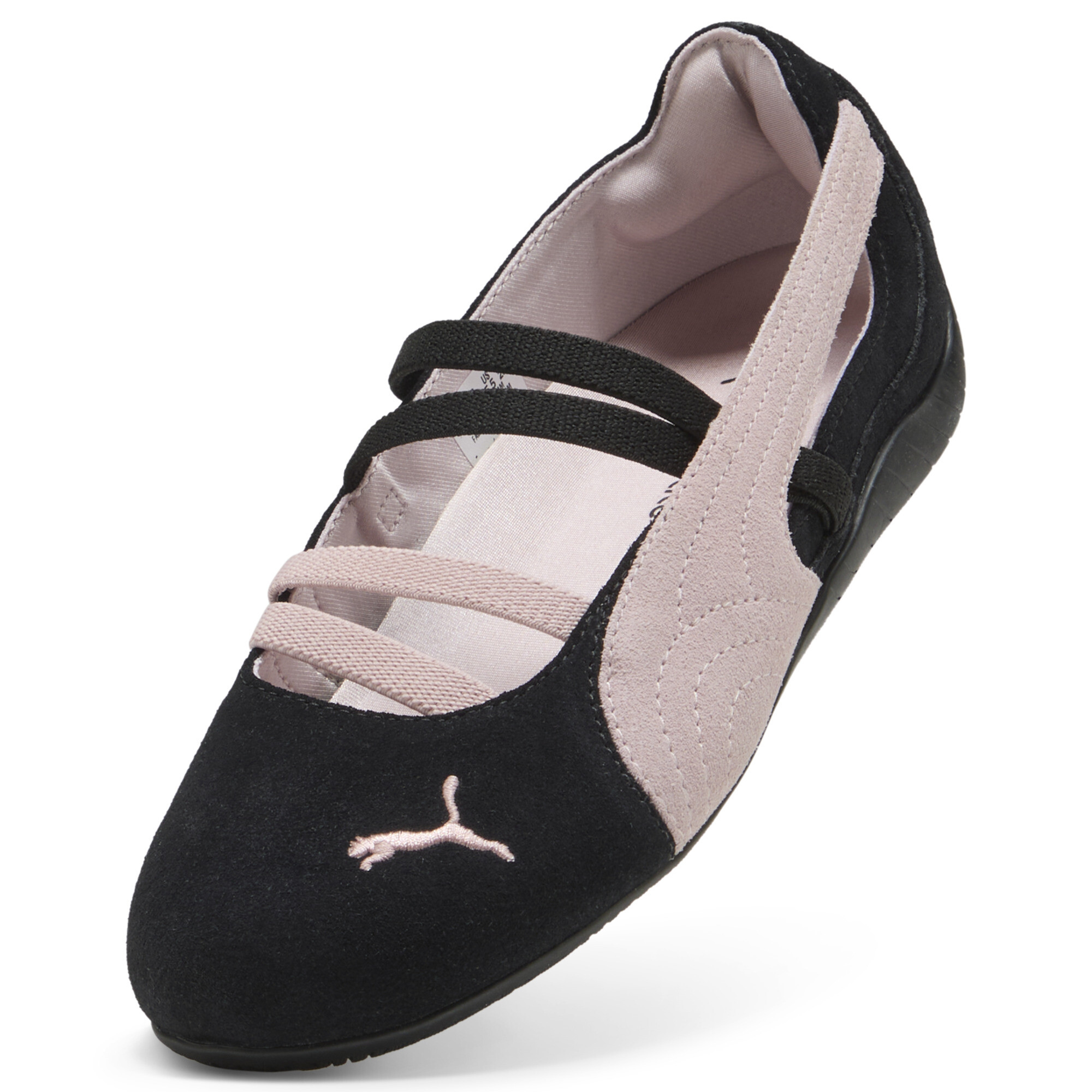PUMA Speedcat Suede ballerina's voor Dames, Zwart, Maat 38 thumbnail 2