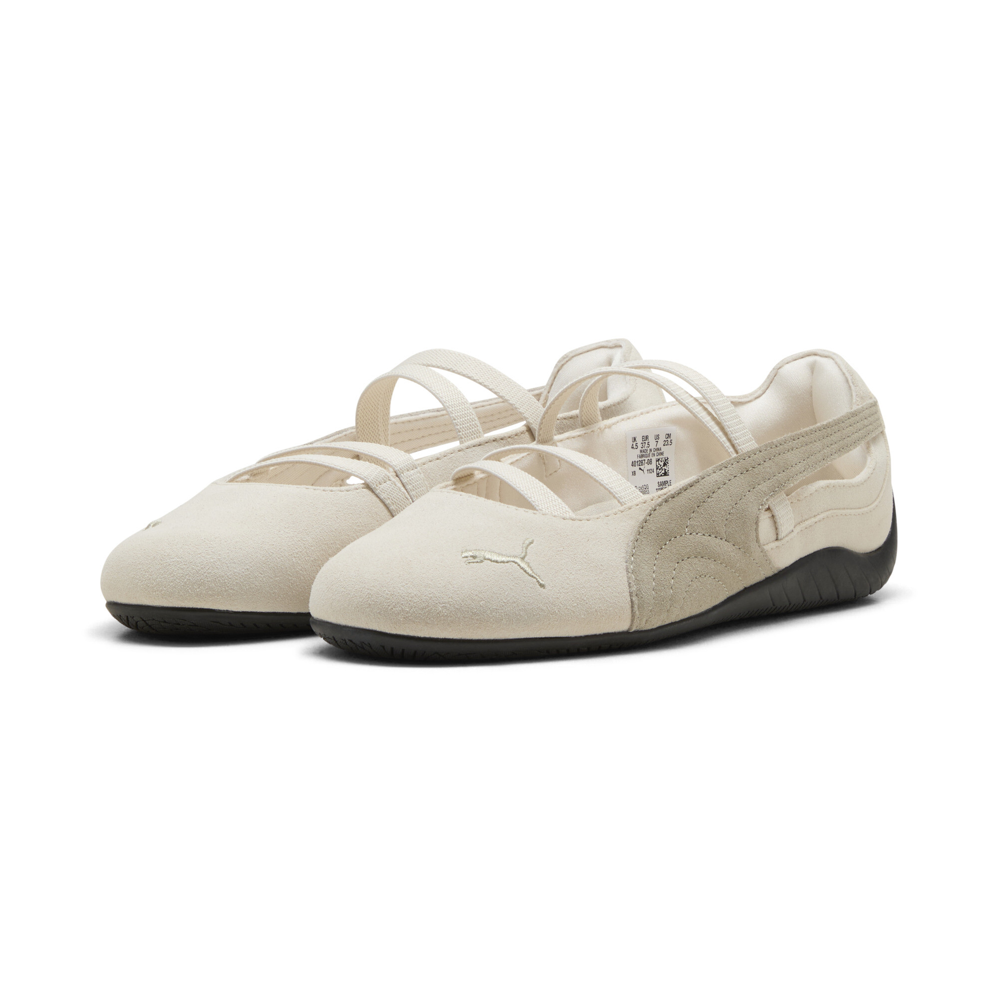 PUMA Speedcat Suede ballerina's voor Dames, Zwart, Maat 38,5 thumbnail 6