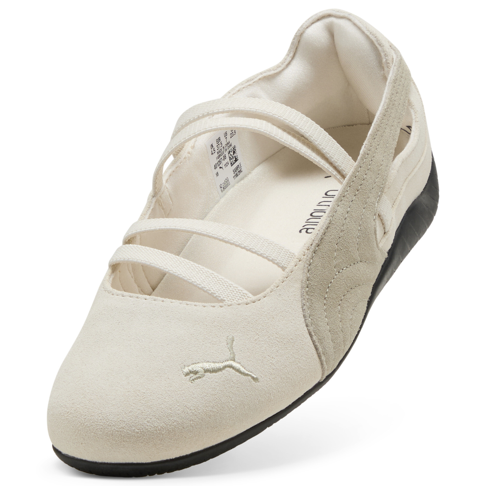 PUMA Speedcat Suede ballerina's voor Dames, Zwart, Maat 38,5 thumbnail 2