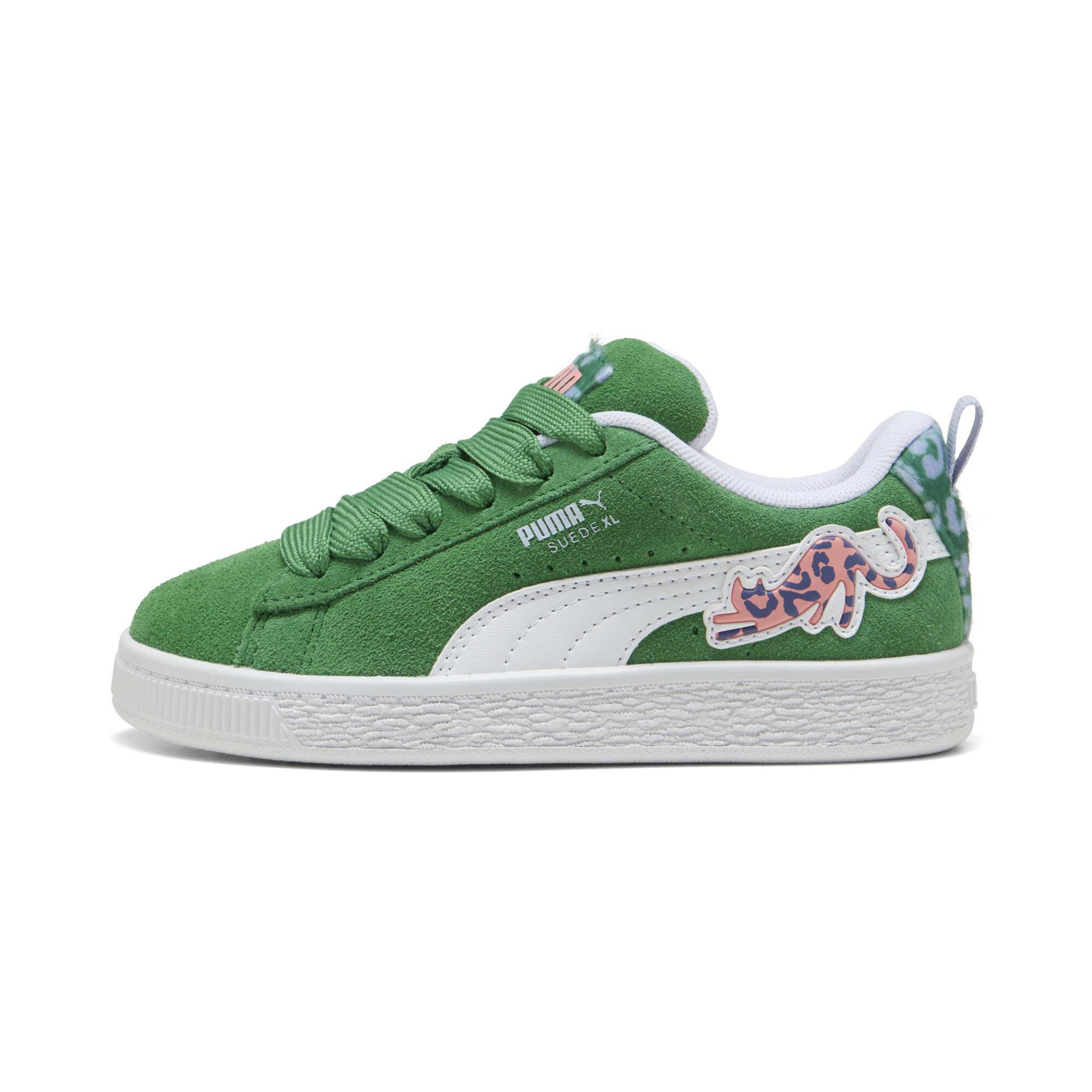 Puma Suede XL Cats Club Sneakers Kinder Schuhe | Archive Green/White | Größe: 29