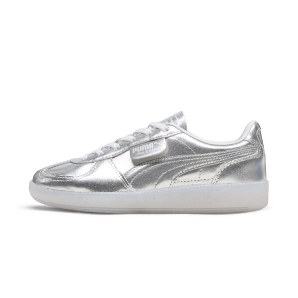 Puma Palermo Chrome Big Kids' Sneakers In Silver-feather Gray
