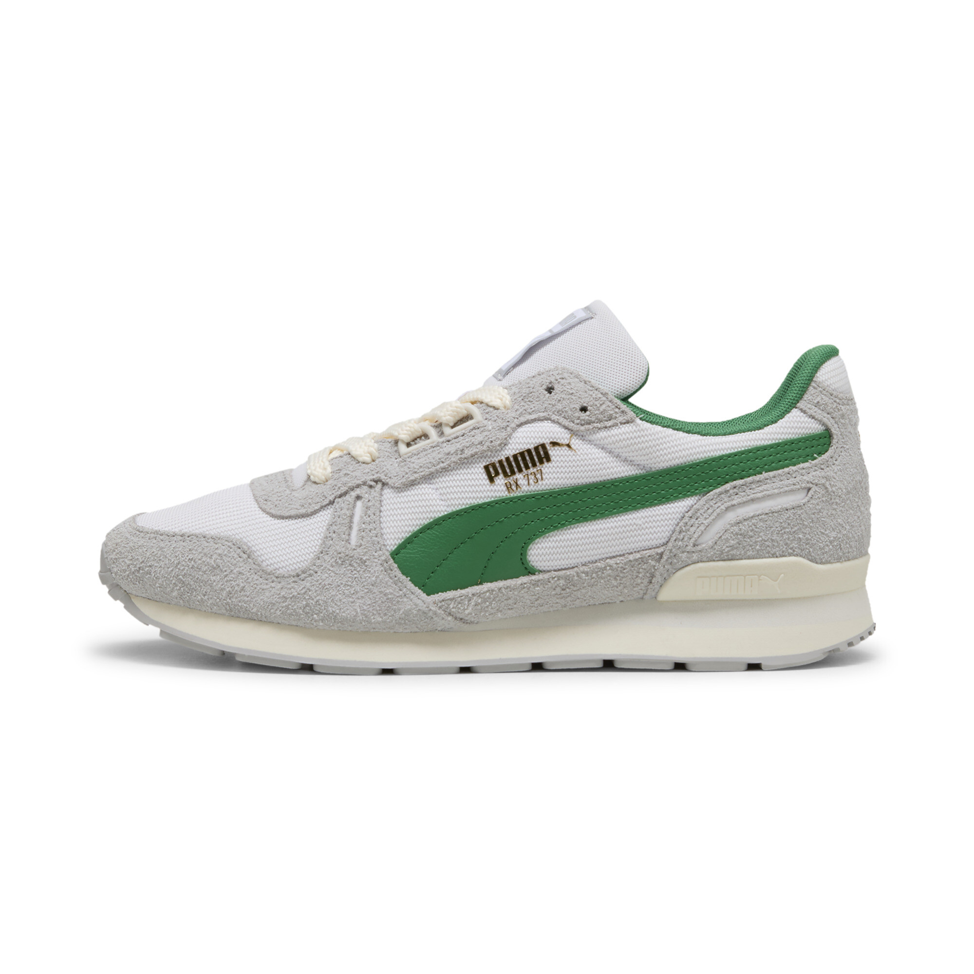 Puma RX 737 Vintage Sneakers Schuhe | Mit Plain | White/Cool Light Gray | Größe: 47