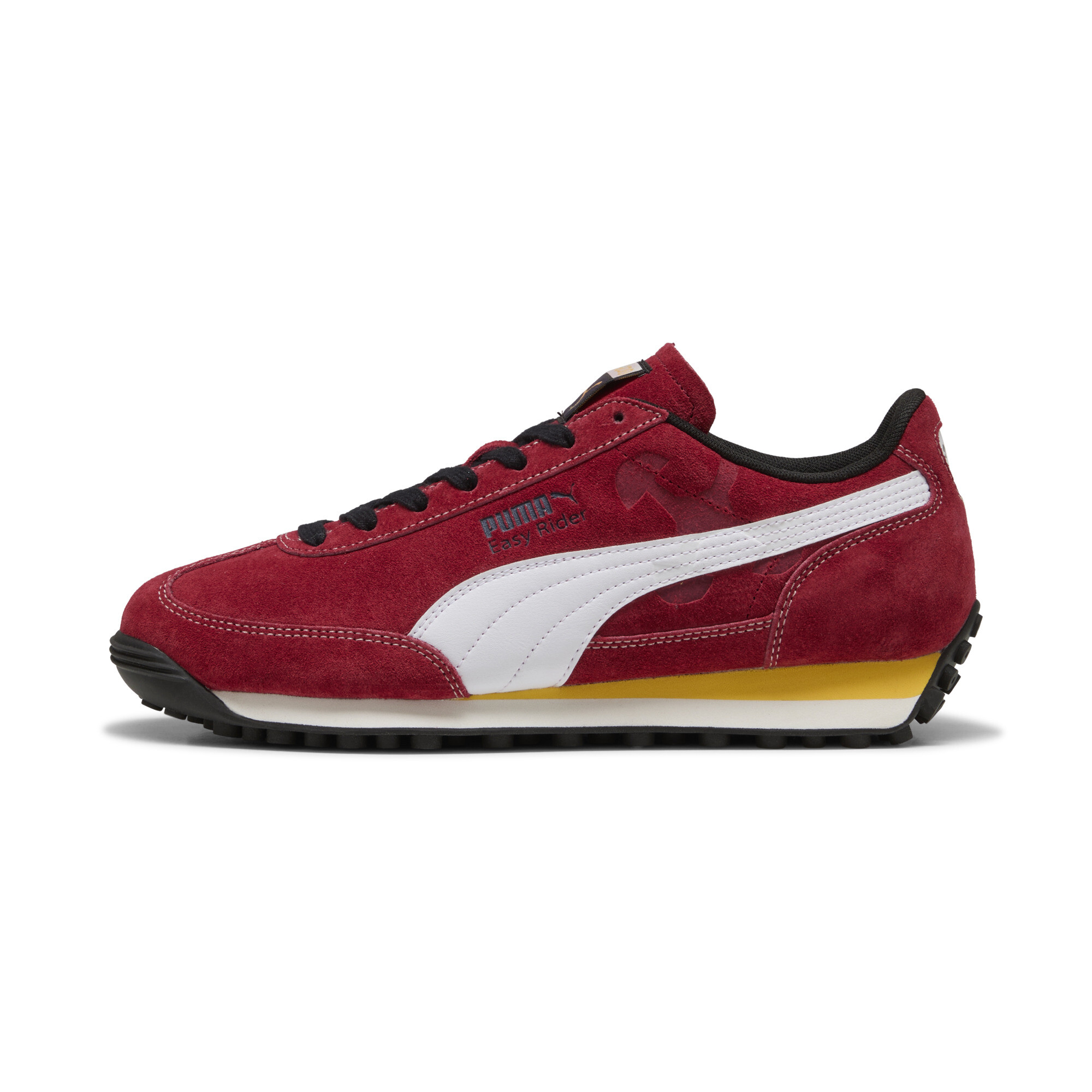 Puma Road to Unity Easy Rider Sneakers Unisex Schuhe | Mit Plain | Dark Crimson/White | Größe: 36