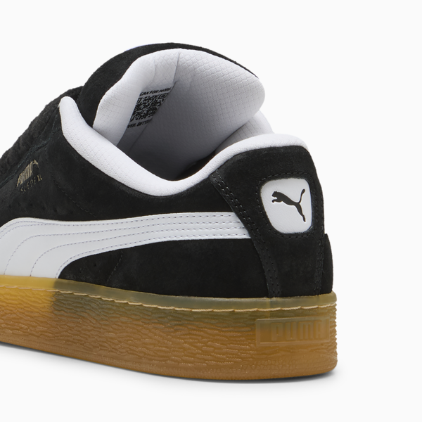 Suede XL Dark Risk Sneakers Unisex, PUMA Black-PUMA White, large-ZAF