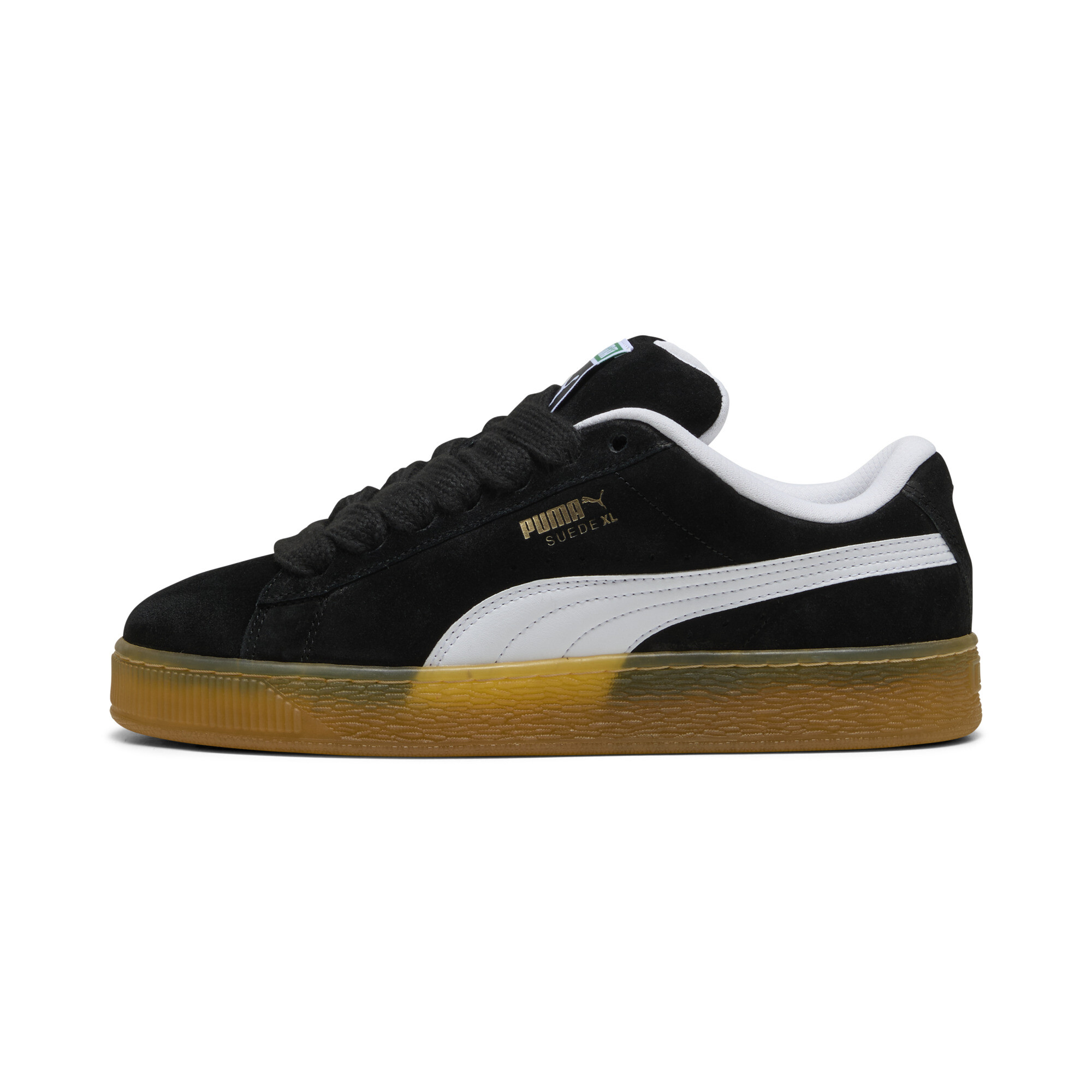 Puma Suede XL Dark Risk Sneakers Unisex Schuhe | Mit Plain | Black/White | Größe: 39