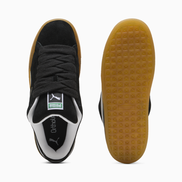 Tenis Suede XL Dark Risk, PUMA Black-PUMA White, large-MEX