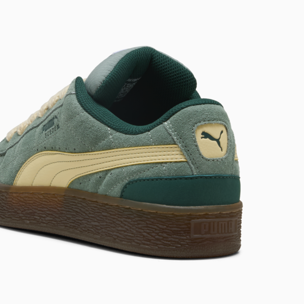 Suede XL SK8TE Wrld Sneakers, Green Moon-Creamy Vanilla, large-ZAF