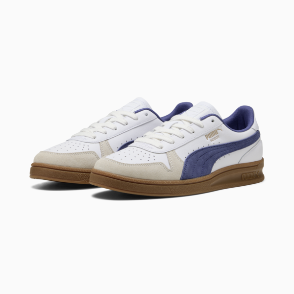 Zapatillas Indoor, PUMA White-Blue Crystal-Gum, large-ARG