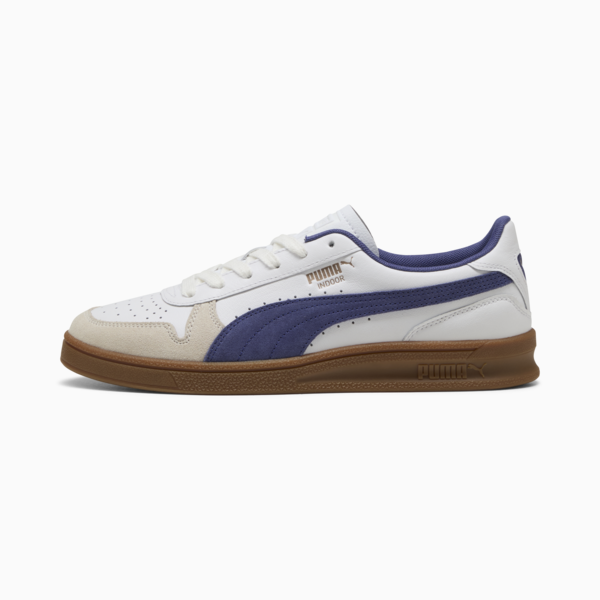 Zapatillas Indoor, PUMA White-Blue Crystal-Gum, large-ARG