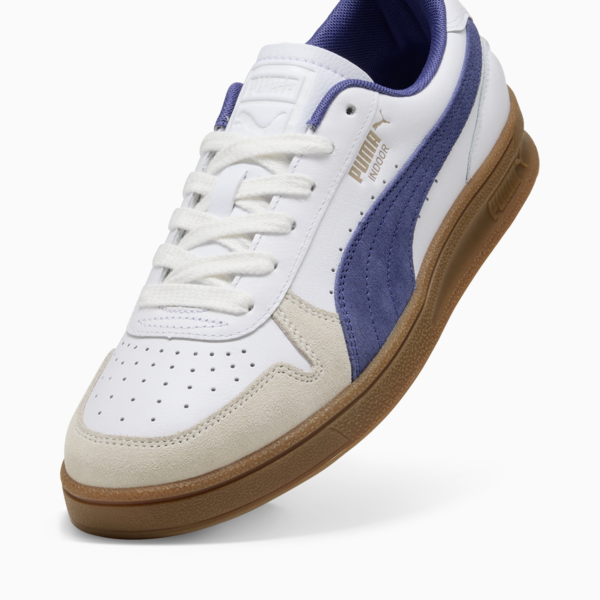 Zapatillas Indoor, PUMA White-Blue Crystal-Gum, large-ARG
