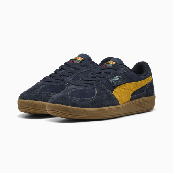 Road To Unity Palermo Sneakers Unisex, PUMA Black-PUMA Green, large-ZAF