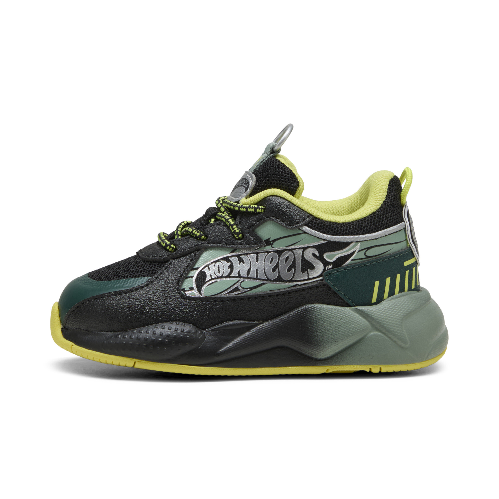 Puma x HOT WHEELS™ RS-X Sneakers Baby Schuhe | Black/Green Moon | Größe: 20