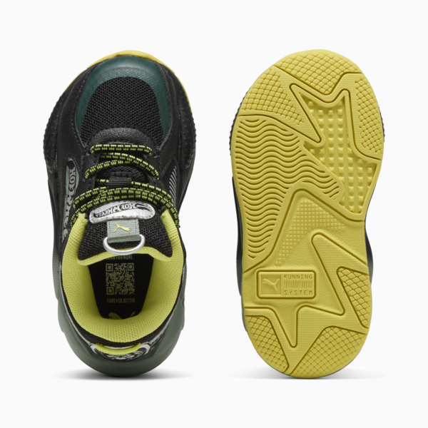 Tenis PUMA x HOT WHEELS RS-X para bebés, PUMA Black-Green Moon, large-MEX