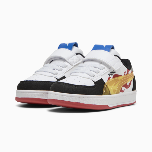 PUMA x HOT WHEELS™ Caven 2.0 Sneakers Toddler, PUMA Black-Red Fire-PUMA White, large-MEX