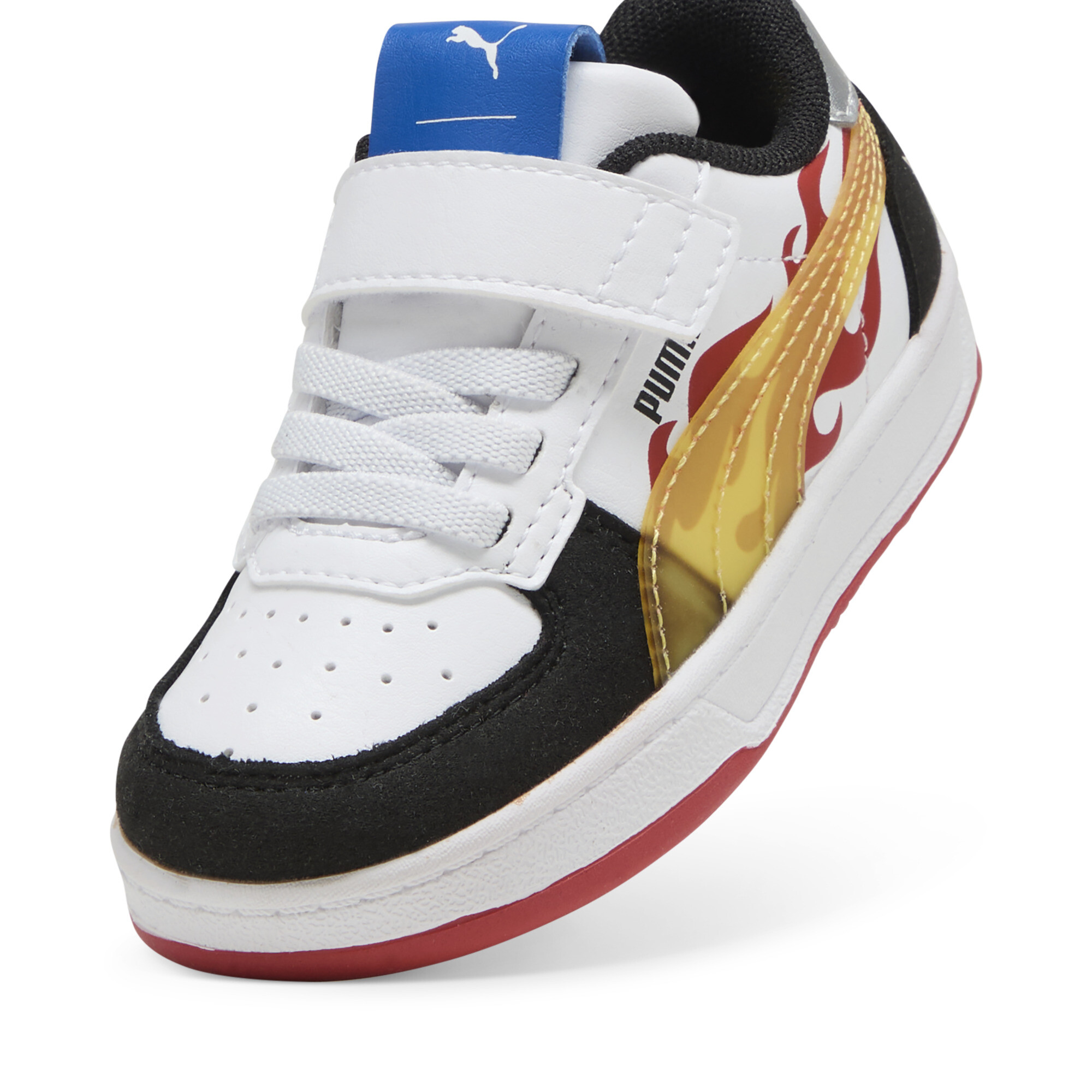 PUMA x HOT WHEELS™ Caven 2.0 sneakers, Zwart/Rood/Wit, Maat 21