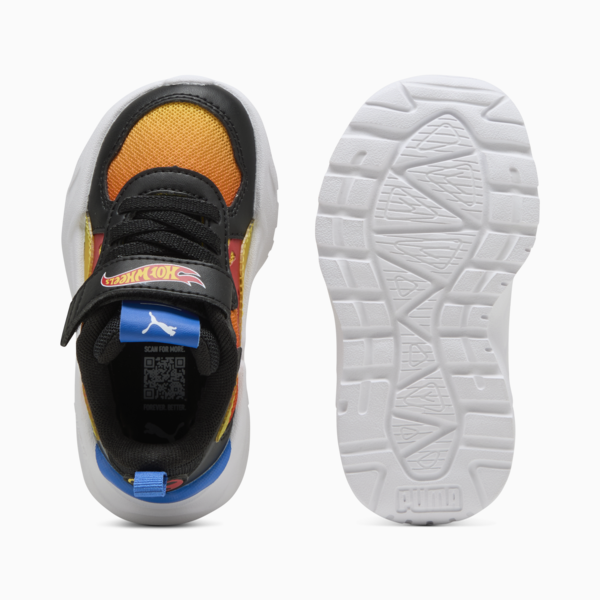 Tenis PUMA x HOT WHEELS Trinity Lite para bebés, PUMA Black-Maple Syrup-Red Fire, large-MEX