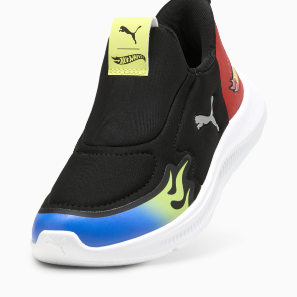 Tenis PUMA x HOT WHEELS™ Fun Racer 2 para niños, PUMA Black-Lemon Sherbert-PUMA Team Royal, large-MEX