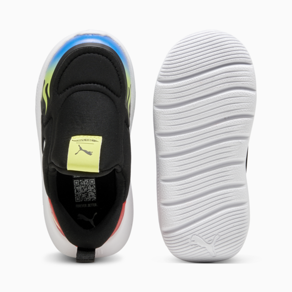 PUMA x HOT WHEELS™ Fun Racer 2 SLIPTECH Sneakers Toddler, PUMA Black-Lemon Sherbert-PUMA Team Royal, large-MEX