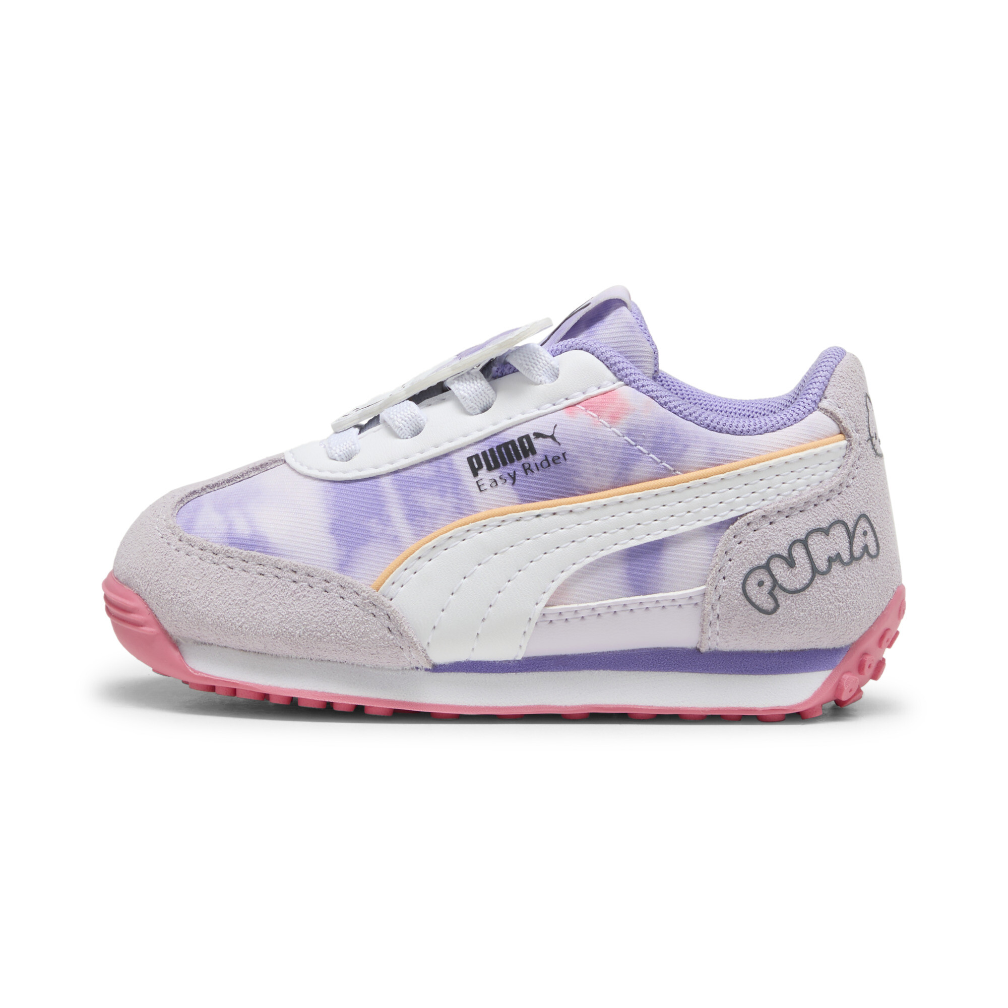 Puma x HELLO KITTY AND FRIENDS Easy Rider Sneakers Babys Schuhe Für Damen | Lilac Frost/White/Magic Rose | Größe: 26