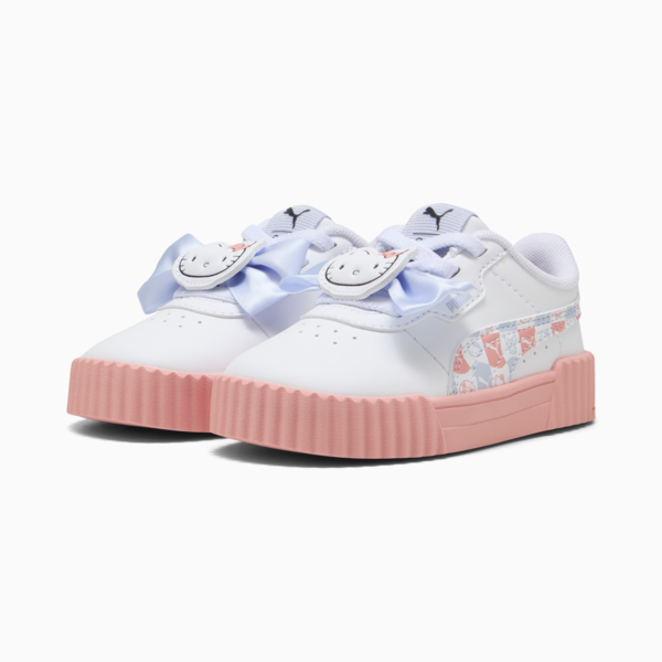 Zapatillas PUMA x HELLO KITTY Carina 3.0 para infantes, PUMA White-Pink Fruit-Cool Weather, large-ARG