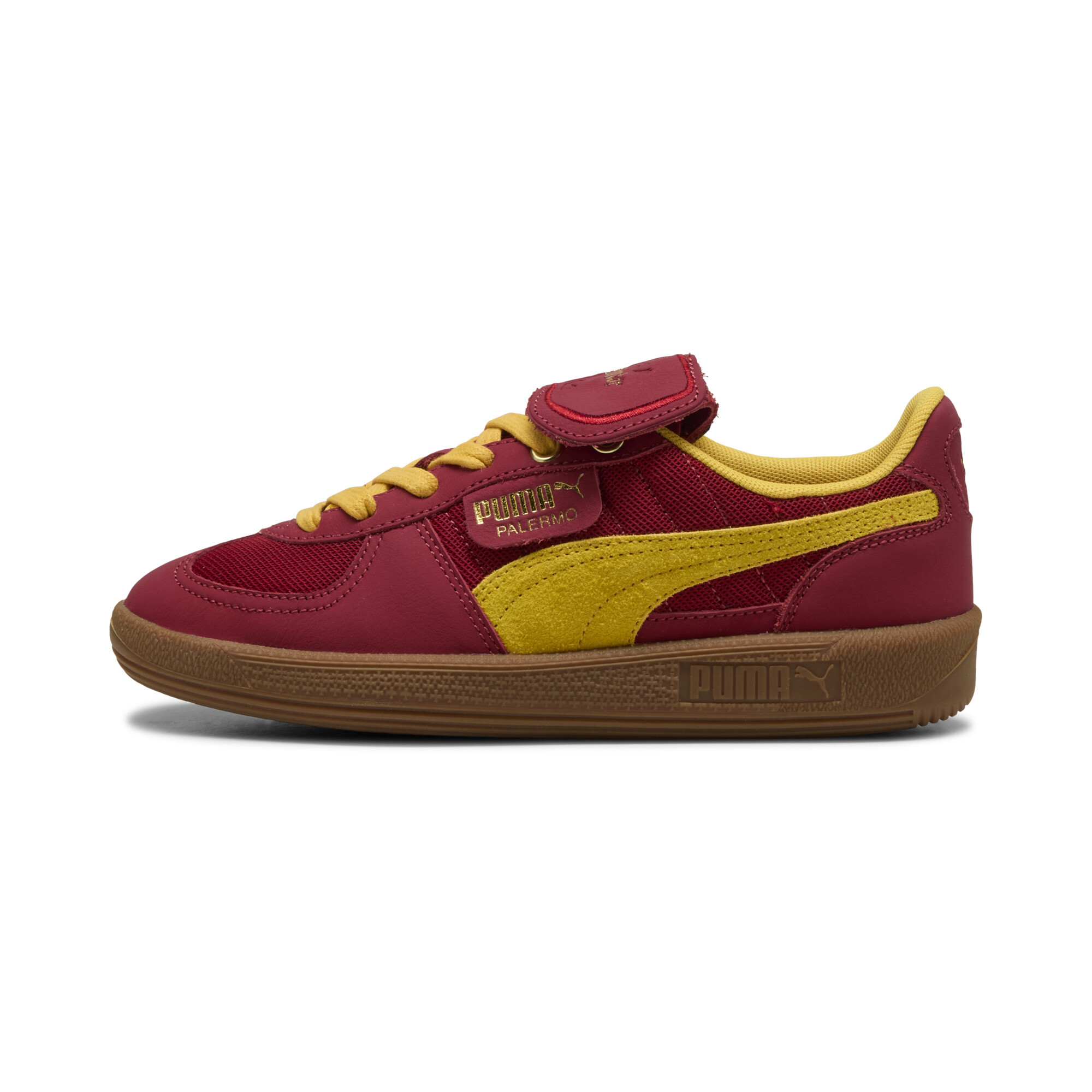 Puma x HARRY POTTER Palermo Sneakers Teenager Schuhe Für Für Kinder | Dark Crimson/Yellow Sizzle | Größe: 38