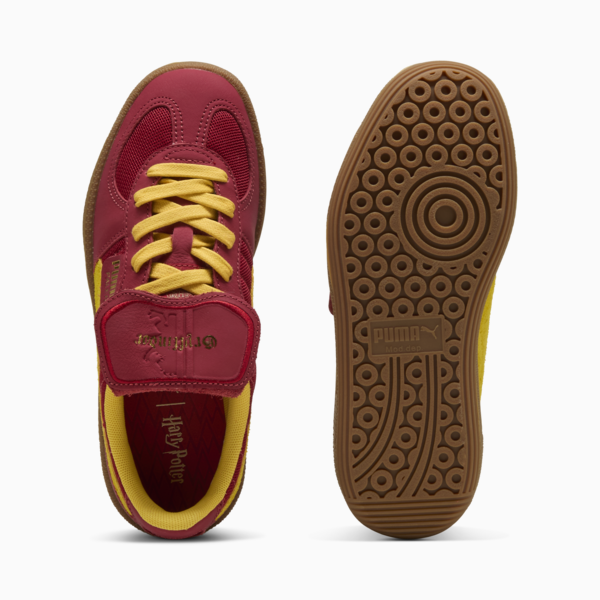 Tenis PUMA HOOPS x HARRY POTTER™ Palermo para adolescentes, Dark Crimson-Yellow Sizzle, large-MEX