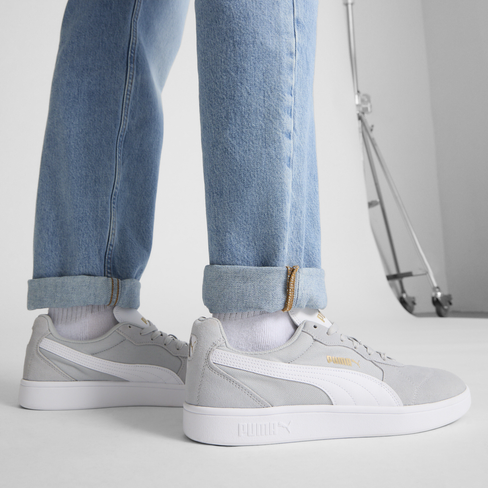 PUMA Astro Play sneakers uniseks, Grijs/Wit, Maat 41 thumbnail 9