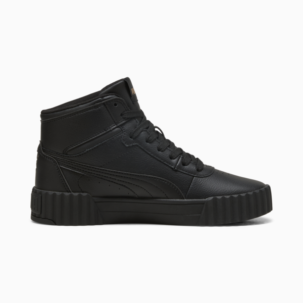 Carina 3.0 Mid Sneakers Women, PUMA Black-PUMA Gold, large-ZAF