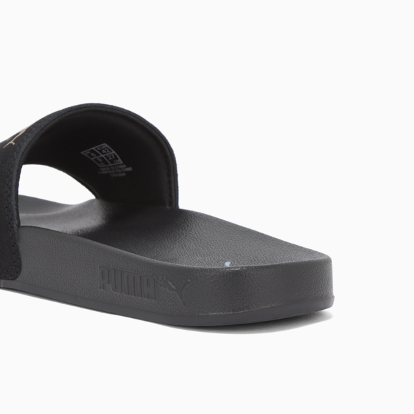 PUMA x DAVIDO Leadcat 2.0 Suede Slides Unisex, PUMA Black-Club Navy-Rose Gold, large-ZAF