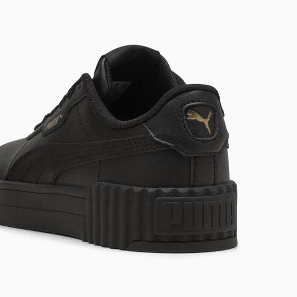 Carina 3.0 Sneakers Youth, PUMA Black-PUMA Gold, large-ZAF