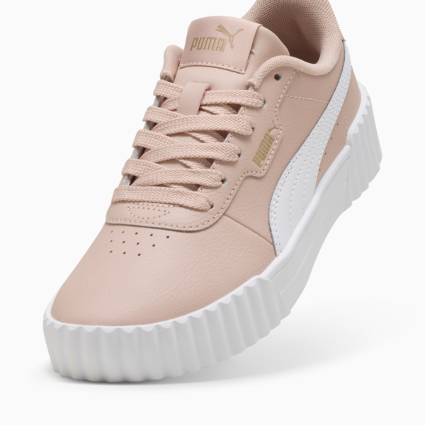 Carina 3.0 Sneakers Youth, Rose Quartz-PUMA White-PUMA Gold, large-ZAF