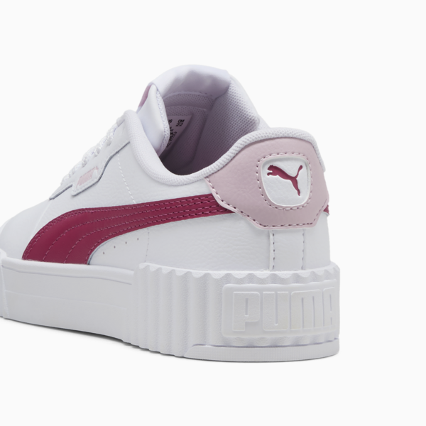 Carina 3.0 Sneakers Youth, PUMA White-Port-Rose Mauve, large-ZAF