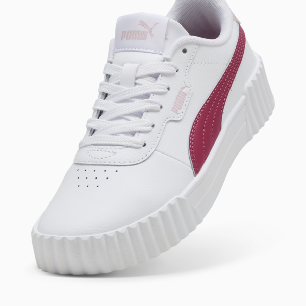 Carina 3.0 Sneakers Youth, PUMA White-Port-Rose Mauve, large-ZAF