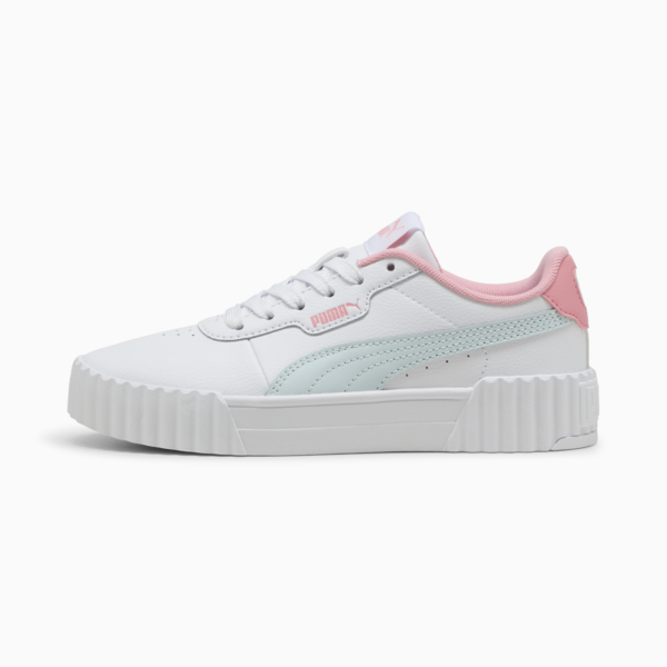 Carina 3.0 Sneakers Youth, PUMA White-Sea Glass, large-ZAF