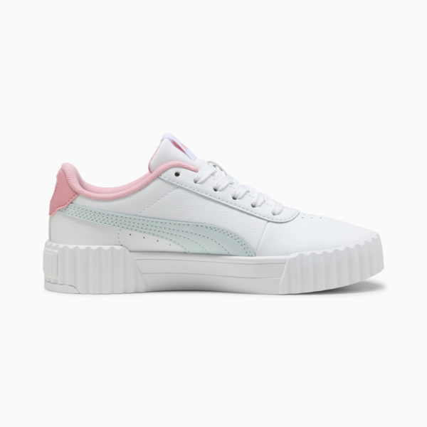 Carina 3.0 Sneakers Youth, PUMA White-Sea Glass, large-ZAF