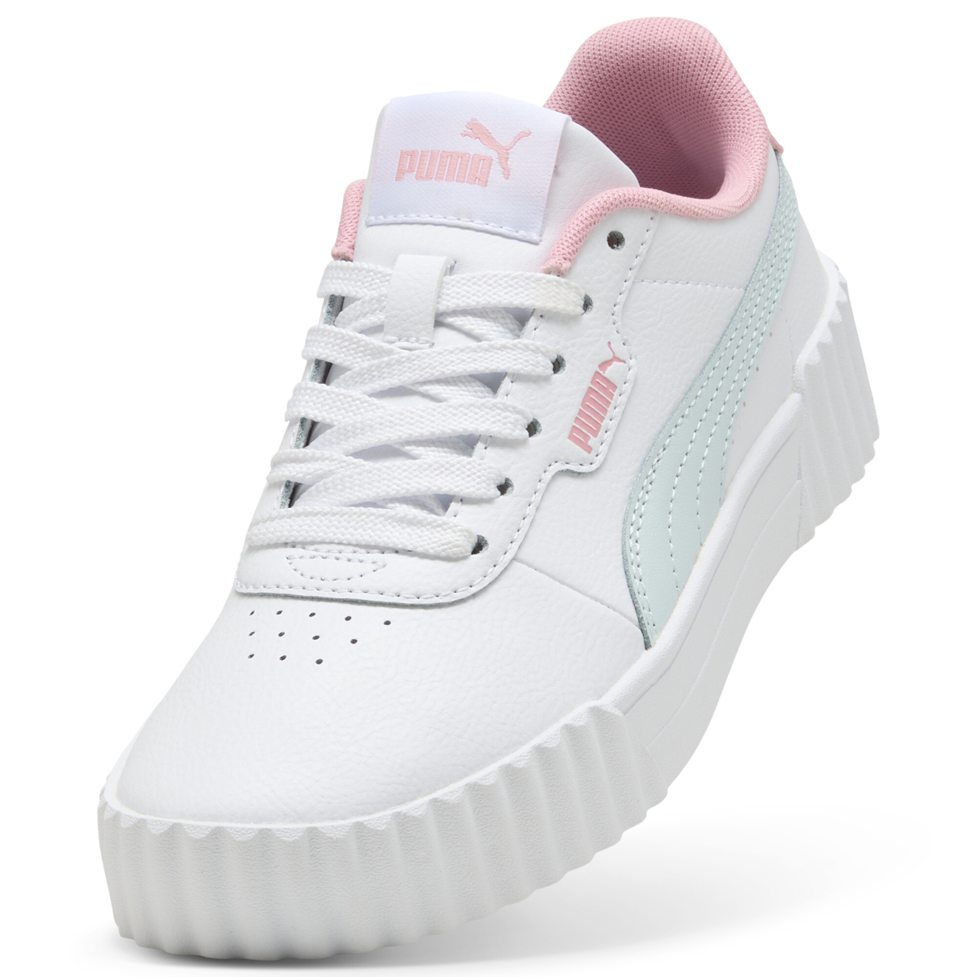PUMA Carina 3.0 sneakers voor Dames, Wit, Maat 35,5 thumbnail 2